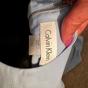 Calvin Klein | Dresses | Calvin Klein Sky Blue Dress Size 2 | Poshmark
